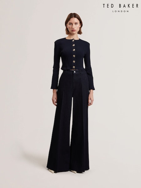 Ted Baker Dayyzi-Long Sleeve Crop Knit Cardigan (F53219) | € 170