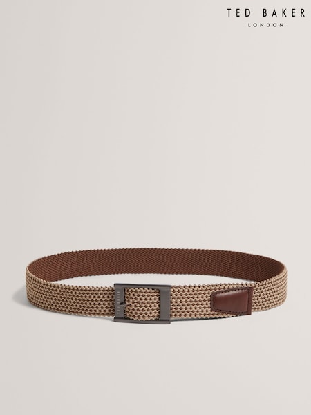 Ted Baker Brown Colummm Reversible Elastic Belt (F53280) | €56