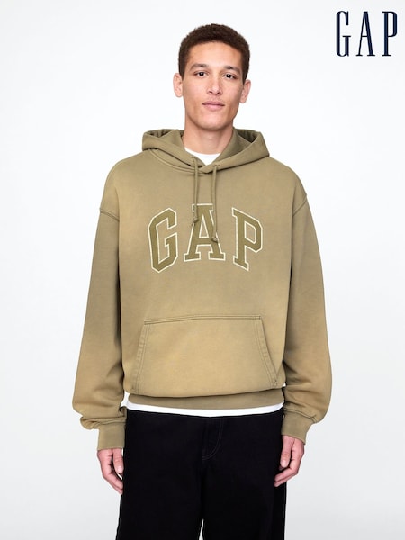 Vihreä - Gap Vintage Soft Oversized Logo Hoodie (F53309) | €95