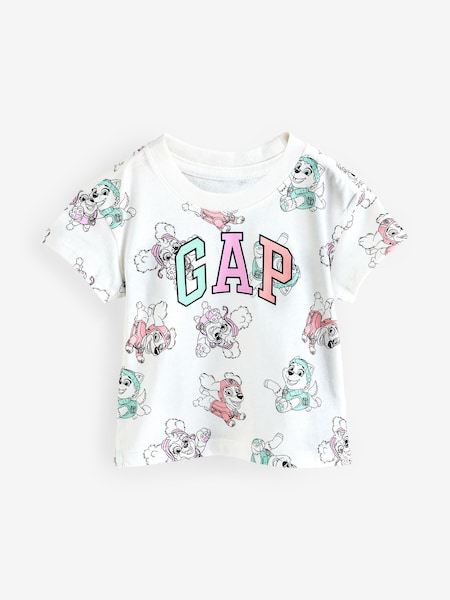 Gap White Paw Patrol Graphic T-Shirt (6mths-5yrs) (F53321) | €23
