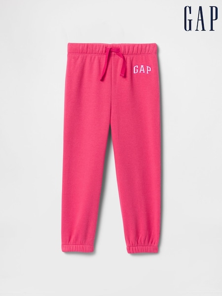 Gap Pink Logo Pull On Fleece-Lined Joggers (6mths-5yrs) (F53323) | kr214