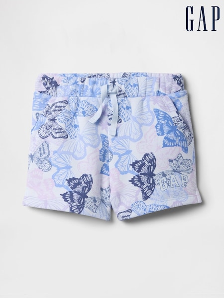 Gap Blue Butterfly Logo Pull On Shorts (6mths-5yrs) (F53324) | kr171
