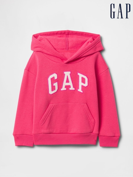Vaaleanpunainen - Gap Logo Hoodie (6mths-5yrs) (F53326) | €28