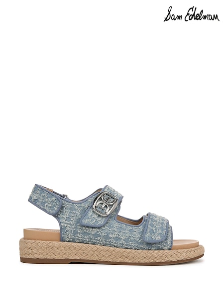 Sam Edelman Regular Fit Blue Arlo Sandals (F53353) | ₪754