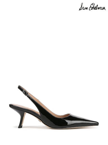 Sam Edelman Regular Fit Bianka Sling Slingback Black Shoes (F53377) | € 211
