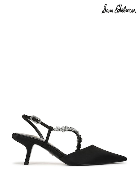 Sam Edelman Regular Fit Bonnie Kitten Heel Slingback Shoes (F53386) | €229