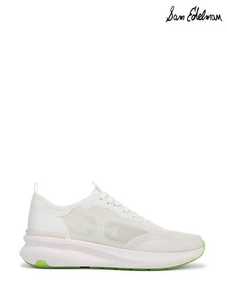Bela - Sam Edelman Regular Fit Sarita Lace-Up White Trainers (F53398) | € 211