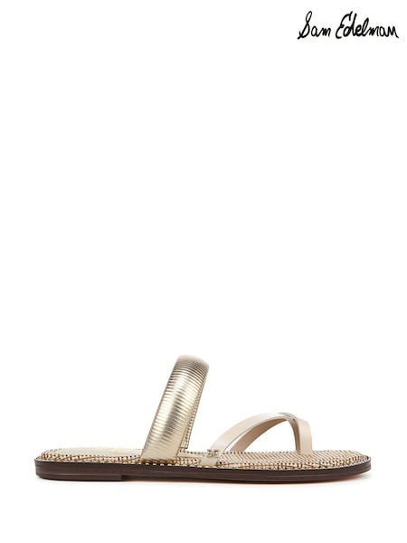Sam Edelman Regular Fit Tillie Slider Brown Sandals (F53414) | ₪603