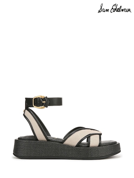 Sam Edelman Regular Fit Nylie Gladiator Black Sandals (F53429) | ₪704