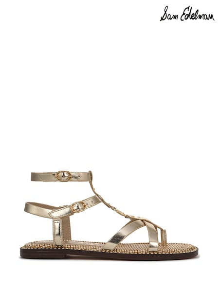 Sam Edelman Regular Fit Teeni Gladiator Brown Sandals (F53438) | ₪704