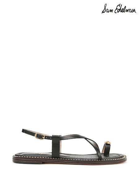 Sam Edelman Regular Fit Tenly Black Sandals (F53448) | ₪603