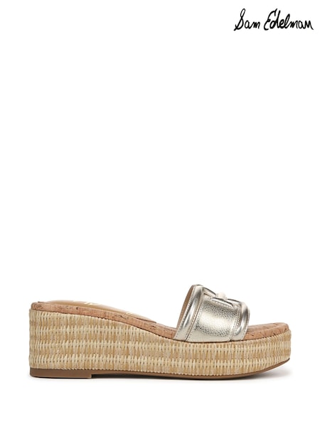 Sam Edelman Regular Fit Pauleena Slider Brown Sandals (F53451) | €186