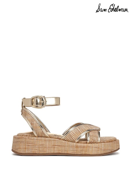 Sam Edelman Regular Fit Nylie Gladiator Black Sandals (F53456) | 693 QAR