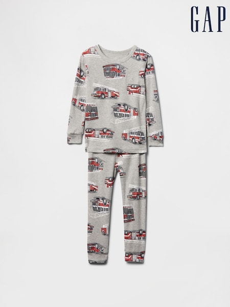 Harmaa paloauto - Gap Cotton Long Pyjamas (6mths-5yrs) (F53493) | €28