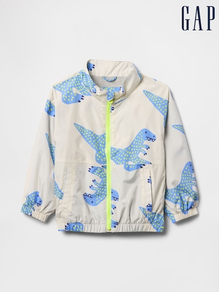 Gap Windbreaker Zip Up Jacket (6mths-5yrs) (F53499) | 223 LEI