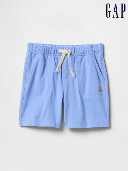 Синий - Gap Cotton Pull On Shorts (6mths-5yrs) (F53505) | €11