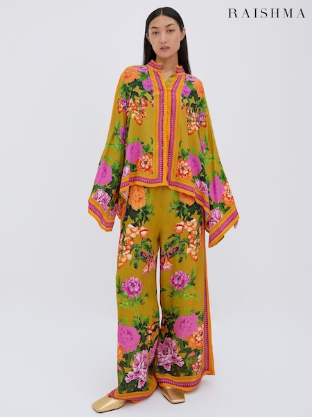 Raishma Alisa Front Buttoned Loose Long Sleeve Shirt (F53601) | ‏728 د.إ.‏