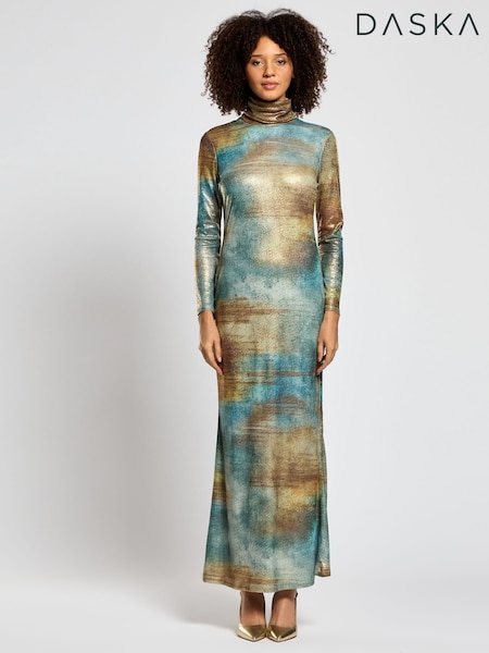 Daska Araa Maxi Dress With Long Sleeves (F53632) | €189