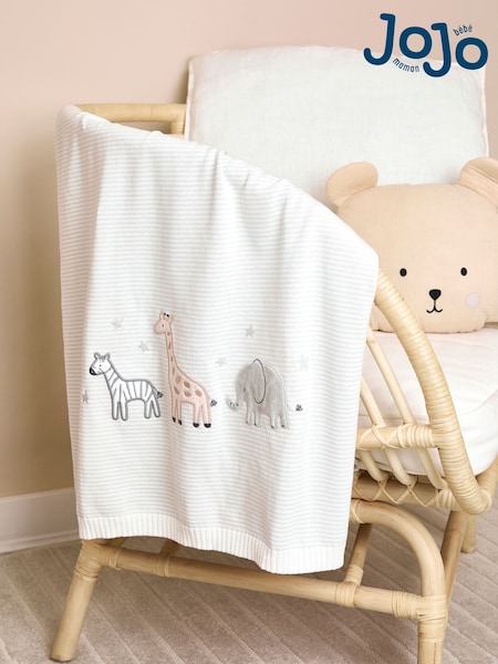 JoJo Maman Bébé Welcome Little One Embroidered Shawl (F53782) | 45 €