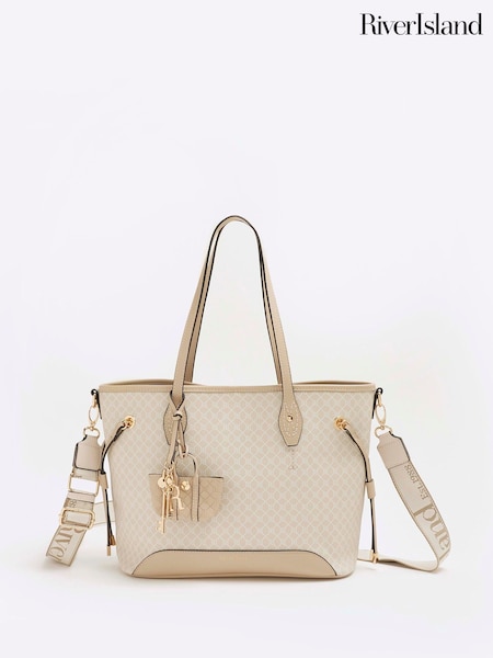 River Island Side Tie Shopper Bag (F53837) | €60