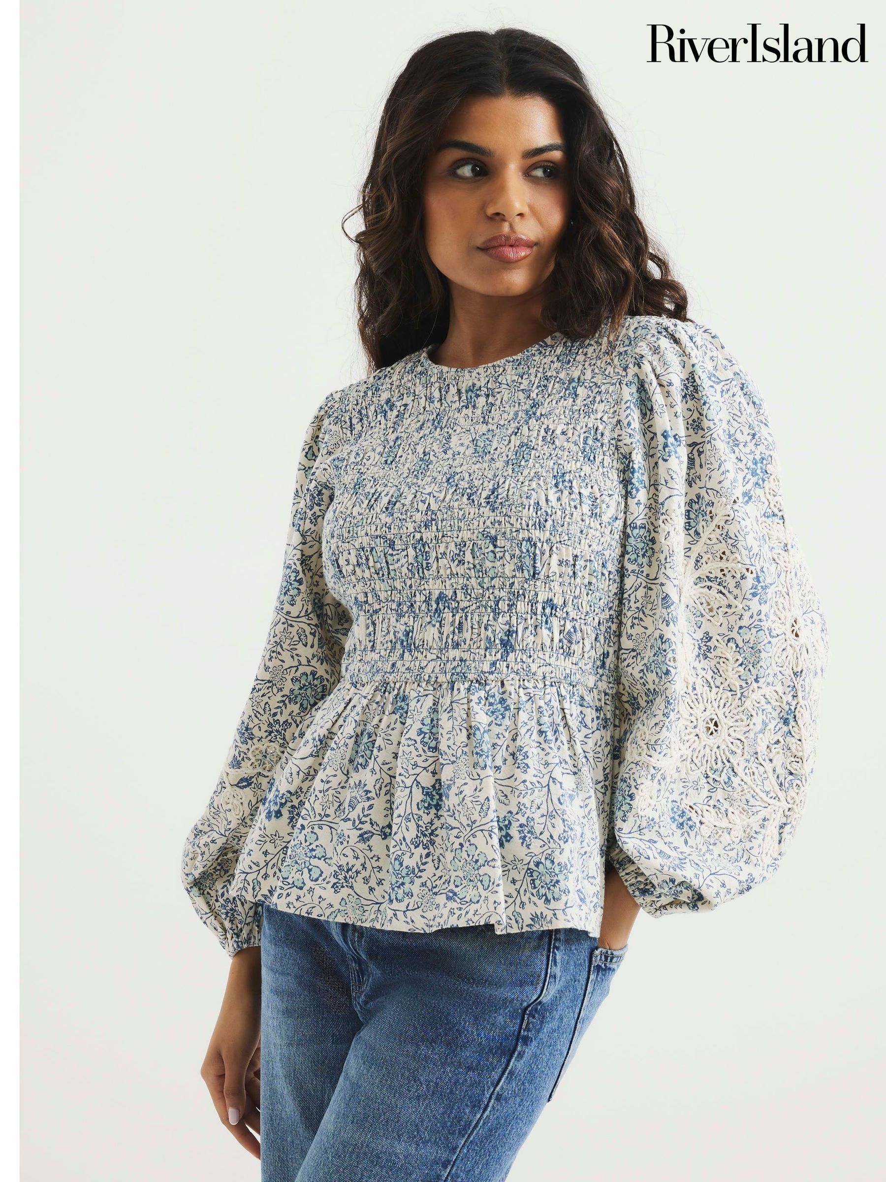 Peplum Tops for Women | Next Qatar
