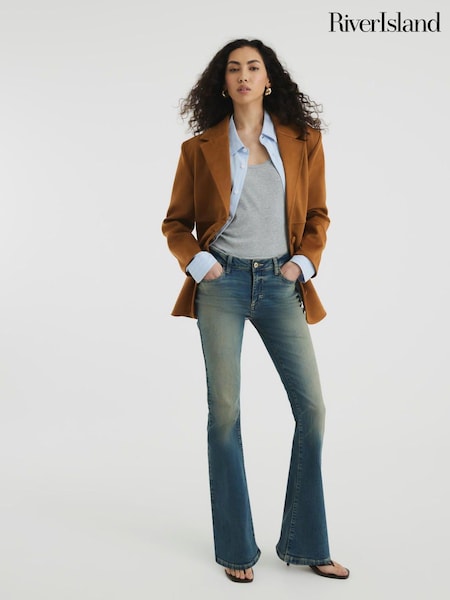 River Island Bootcut Mid Rise Jeans (F53865) | €64