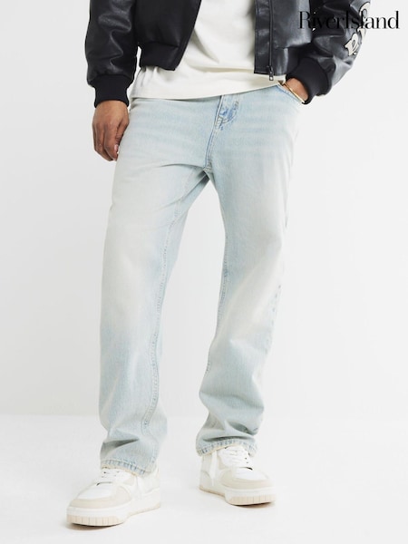 River Island Straight Thumper 100% Cotton Jeans (F54015) | 2 403 грн