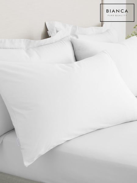 Bianca 200 Thread Count 100% Cotton Pillowcase Pair (F54178) | R$ 100