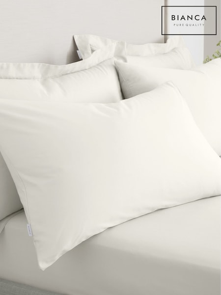 Bianca 200 Thread Count 100% Cotton Pillowcase Pair (F54181) | R$ 100
