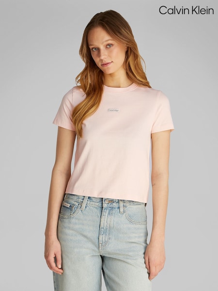 Calvin Klein Baby Placed 100% Cotton T-Shirt (F54272) | 261 LEI
