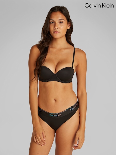Calvin Klein Black Icon Cotton Blend Pride Full Briefs (F54288) | $40