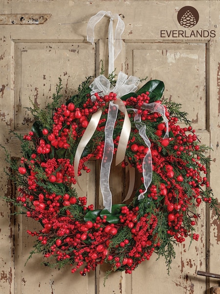 Everlands Berry 60cm Christmas Wreath (F54439) | € 59
