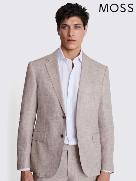 Naravni - Slim - MOSS 100% Linen Jacket (F54449) | € 275