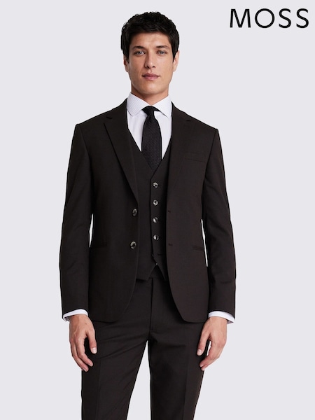 MOSS Brown Slim Fit Jacket (F54486) | 638 QAR
