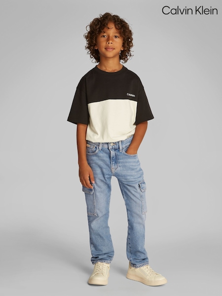 Calvin Klein Blue Cargo Jeans (F54514) | €99