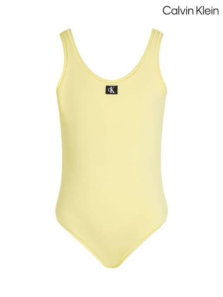 Calvin Klein Yellow Swimsuit (F54522) | R$ 495