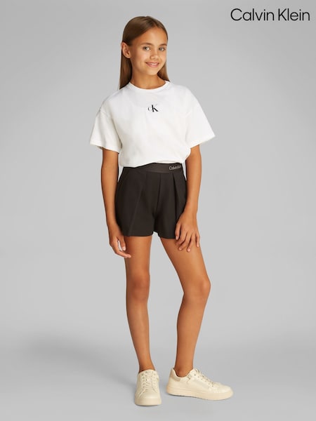 Calvin Klein Black Knit Short (F54551) | R$ 545
