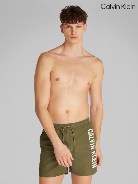 Calvin Klein Intense Power Medium Swim Shorts With Drawstring (F54565) | kr1 260