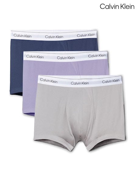 Calvin Klein Icon Stretch Relaxed Trunks 3 Pack (F54573) | R$ 435
