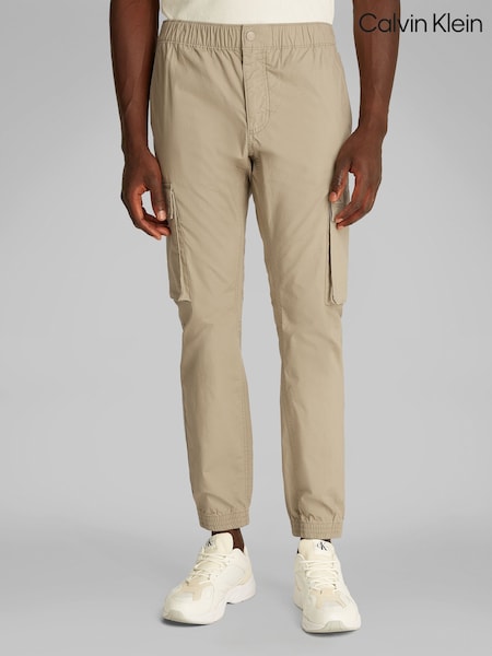 אפור - Calvin Klein Skinny Cargo Trousers (F54614) | ‏453‏₪