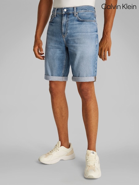 Calvin Klein Blue Slim Shorts (F54641) | ₪377