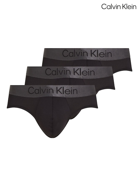 Calvin Klein Brushed Micro Stripe Hip Briefs 3 Pack (F54662) | 335 LEI