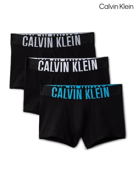 Calvin Klein Black Intense Power Cotton Trunks 3 Pack (F54677) | €64
