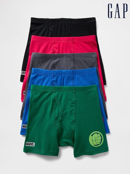 Gap Organic Cotton Marvel Boxer Briefs 5-Pack (F54679) | 42 €