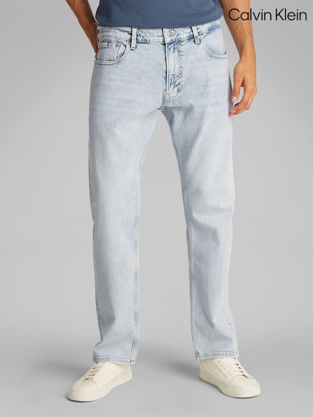 Calvin Klein Blue Slim Straight Jeans (F54719) | €157