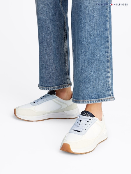 Tommy Hilfiger Natural Casual Fashion Runner Trainers (F54736) | €128