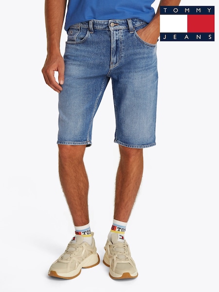 Albastru deschis - Șort Tommy Jeans Ronnie (F54794) | 410 LEI