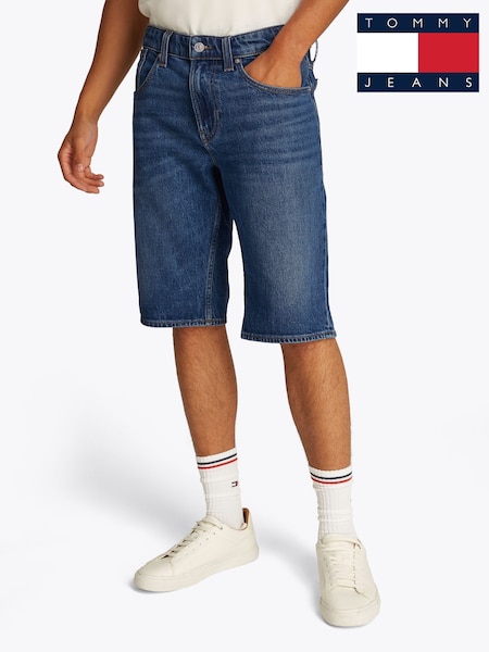 Albastru - Șort Tommy Jeans Ronnie (F54856) | 410 LEI