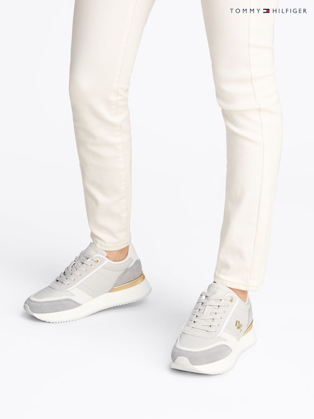 Белый - Tommy Hilfiger Fashion Runner Trainers (F54898) | €172