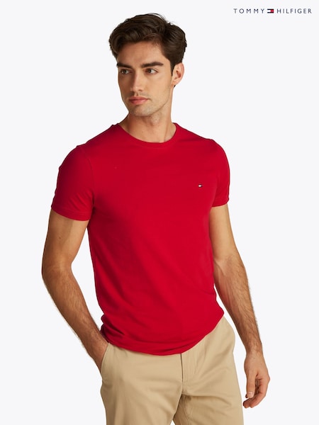 Tommy Hilfiger Slim Stretch Cotton T-Shirt (F54914) | 298 LEI